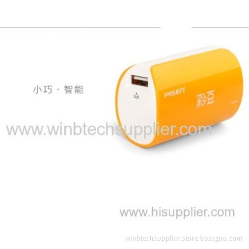 Famous Brand Mobile Power Bank 5000mah Power Bank Pisen Brand For Mobile Phone Charging And Lighting 